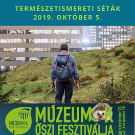 Legyél te is városi természetbúvár! Sétálj velünk október 5-én!